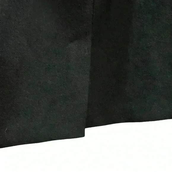 H&M Womens Size 2 Pencil Skirt Black Gold Buttons Above Knee Slit New - Picture 6 of 10